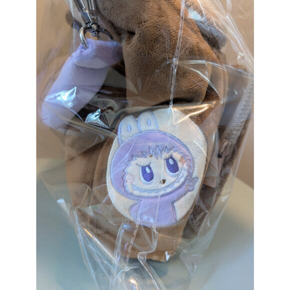 Authentic LABUBU The Monsters Fuzzy Backpack Membership Exclusive - RARE - Picture 7 of 16